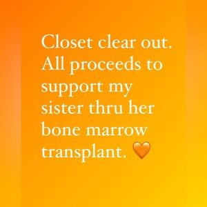 Closet clear out!!!